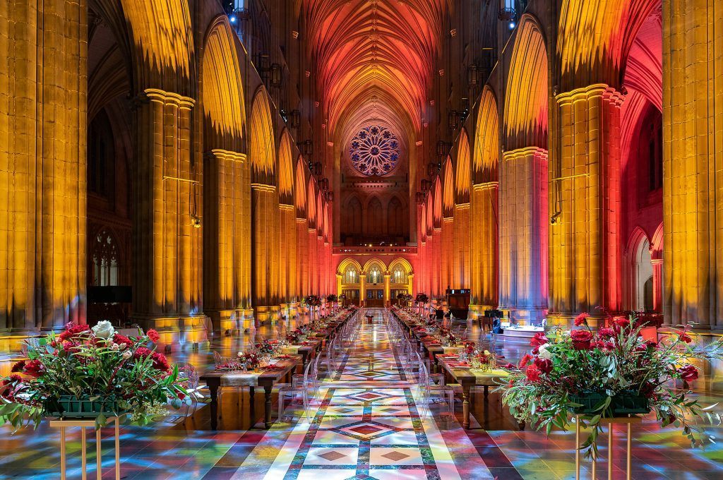 Priceless Table at National cathedral